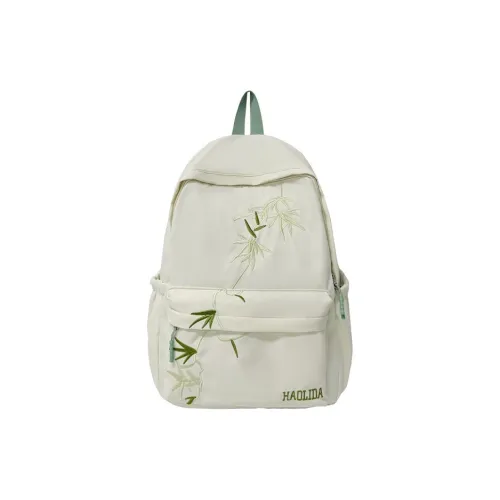 BUBM Композитная ткань Рюкзак Женские Черный Белый Хаки