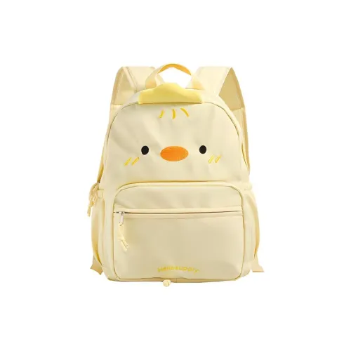 Villelon Нейлоновый рюкзак унисекс черный желтый