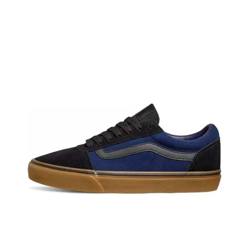 Vans Ward Low-Top Canvas Shoes Blue Black Men's