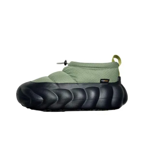 Crocs Overpuff Cordura Shorty Low Топ Повседневная обувь Мужской Зеленый