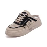 Бежево-черный