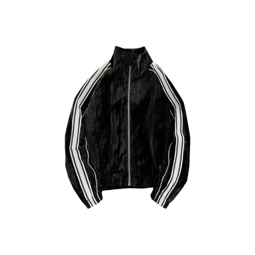 NOOING Velvet Feel Coat Unisex Black NOOING Бархат Feel Пальто Унисекс Черный