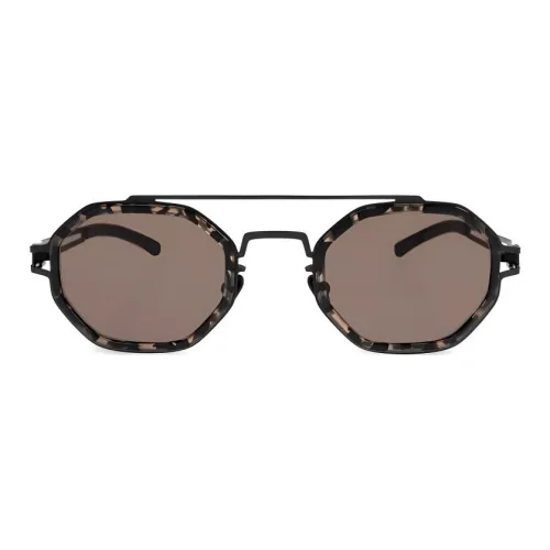 MYKITA Ацетат Aviator Солнцезащитные очки Мужской Кофе