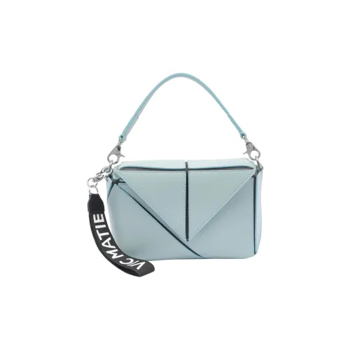 Vic Matie Сумка через плечо из телячьей кожи сумка для женщин синий