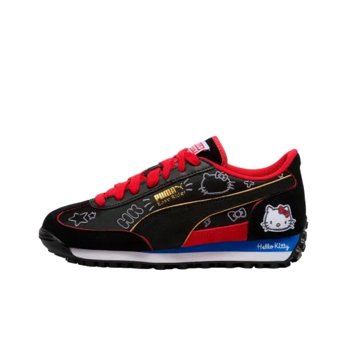 PUMA Easy Rider Детская Повседневная Обувь Низкий Верх Черный Школьный