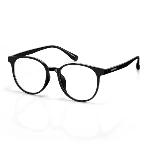 HLA TR Memorial Plastic Round Eyeglass Frames Women's