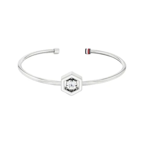 Tommy Hilfiger Браслеты из нержавеющей стали Унисекс Серебряный