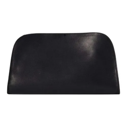 THE ROW Телячья кожа Клатч Женский Черный