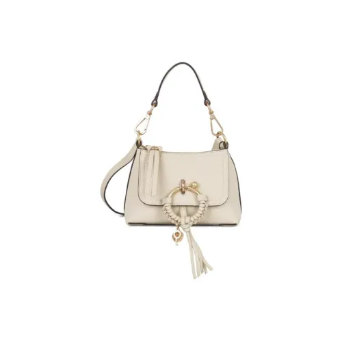 See By Chloe Кожа Ручная Сумка Сумка через плечо Сумка на плечо Женская Бежевая