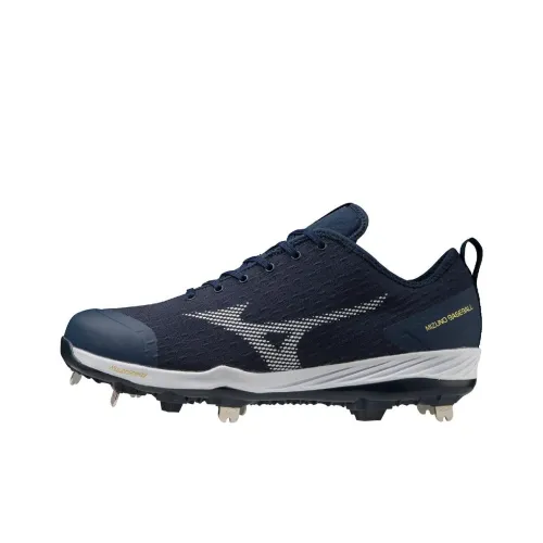 Mizuno Low Топ для бейсбола Кроссовки Мужские Темно-синие