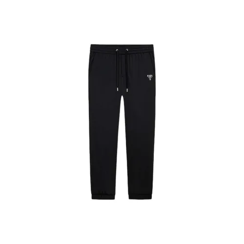 Karl Lagerfeld SS24 Вязаные Спортивные Штаны Мужские Черные