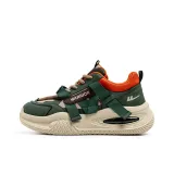 Зелёный, оранжевый, хаки.