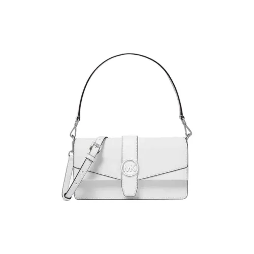 MICHAEL KORS Greenwich Коровья кожа Сумка на плечо Средний Женская Белая