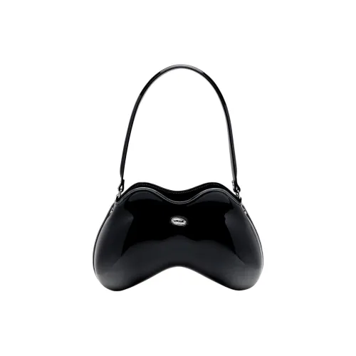 DIESEL Полиуретан Сумка через плечо Женская Черная