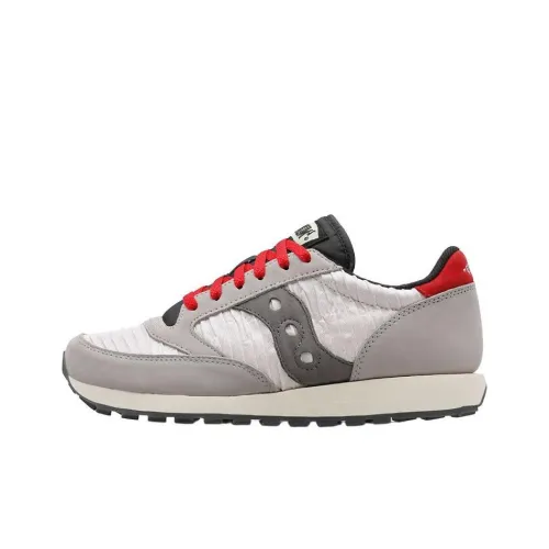 Saucony Jazz Slip-Resistant Abrasion-Resistant Low Top Casual Running Shoes Unisex Gray Сaucony Jazz Противоскользящий Устойчивый к Износу Низкий Топ Повседневные Беговые Кроссовки Унисекс Серый