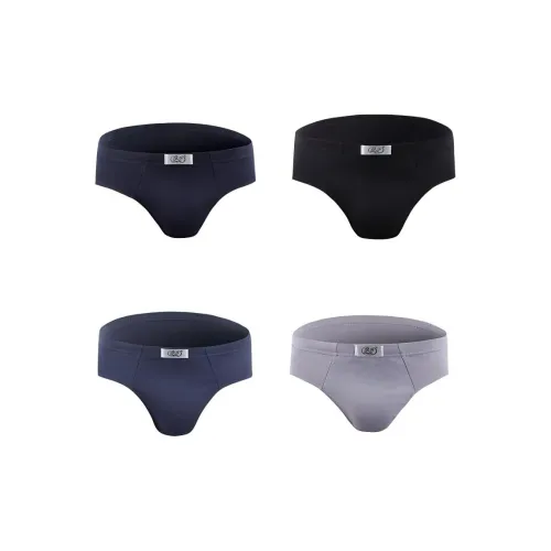 Lanza Королевский Синий 1 Черный 1 Джинсовый Синий 1 Светло-Серый 1 Мужской Трусики-Бикини