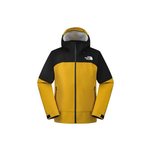 THE NORTH FACE Водонепроницаемый Ветрозащитный And Дышащий Ветровка Мужской Желтый черный
