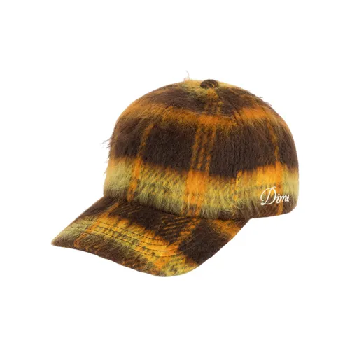 Dime MTL Полиэстер Кепки Унисекс Черный Желтый