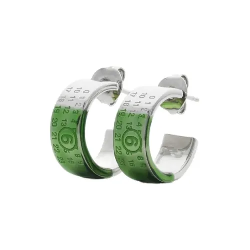 MM6 Maison Margiela Брассовые серьги Женские