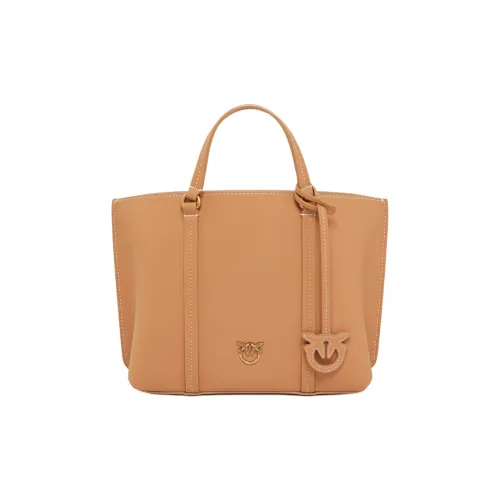 PINKO Сумка из коровьей кожи сумка для покупок сумка через плечо сумка для женщин светло-коричневый