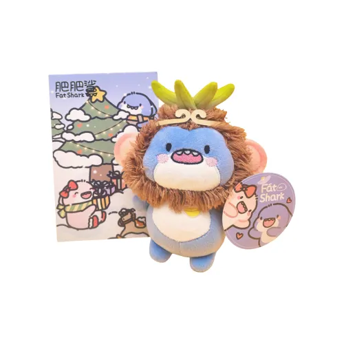 ASUDI Chubby Shark Кукла Плюшевая Подвеска 10 см Рекомендуемая Высота