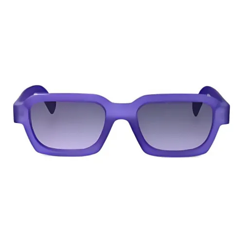 Retrosuperfuture Ацетат Прямоугольные Солнцезащитные очки Женские Фиолетовые