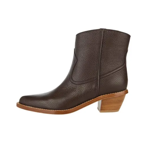 GABRIELA HEARST Ботильоны 4CM Женские Коричневый