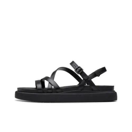 Clarks Aristra Коллекция One Ремешок Сандалии 3 см Женские Черные