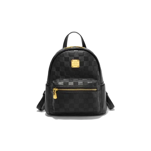 CLEVER KETCH ПУ (полиуретан) Рюкзак вдохновленный Chanel стандартный женский черный белый