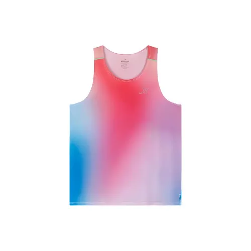 XTEP Топ без рукавов Мужской Ярко-розовый Пыльно-синий