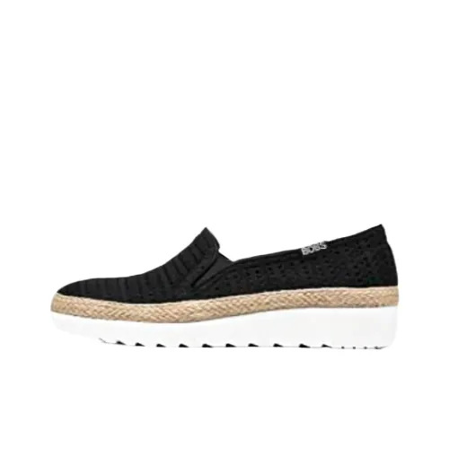 Skechers Женские повседневные туфли Серый Черный Женские