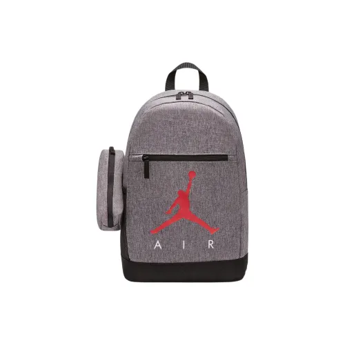 Jordan Polyester Backpack Large Unisex Gray Джордан Полиэстер Рюкзак Большой Унисекс Серый