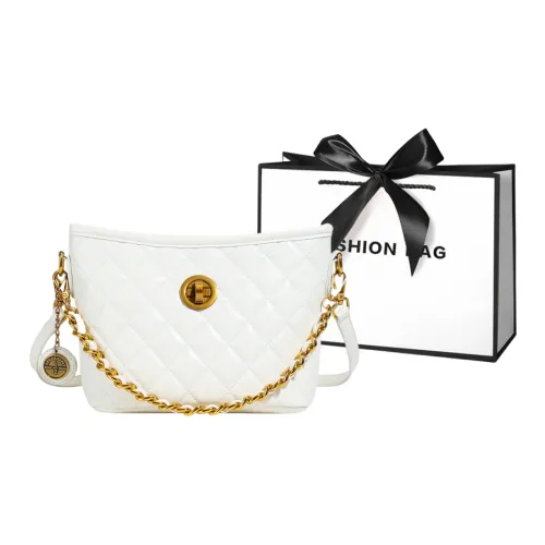 LETOO ПУ (полиуретан) Сумка через плечо Стандартная Женская Белая Кофейная Черная