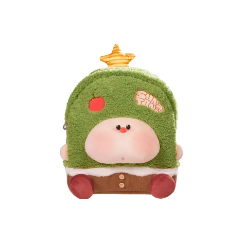 THREE Foot Мальчик Вельвет Рюкзак Большой Женские Apple Деревянно-зеленый