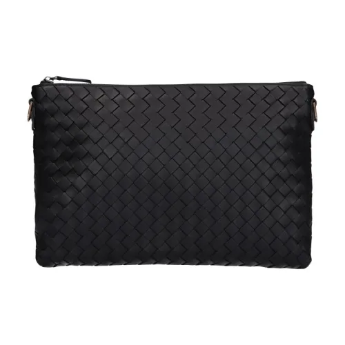 Bottega Veneta Sheepskin Crossbody Bag Shoulder Bag Women's Black Bottega Veneta Овчина Сумка через плечо Сумка на плечо Женская Черная