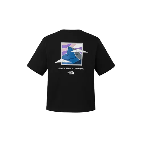 THE NORTH FACE T-Shirt Женская Космический Черный