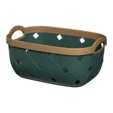 Маленький размер, искусственная кожа, узор, портативный, встроенная память, корзина (случайный цвет): 2 шт