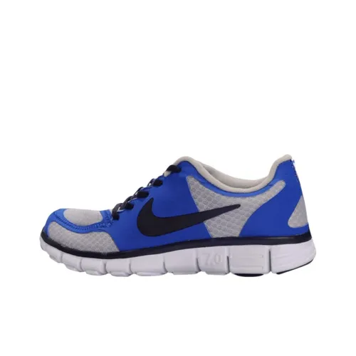 Nike Slip-resistant Abrasion-resistant Low Top Casual Running Shoes Men's Blue Найк Slip-resistant Abrasion-resistant Низкий топ Повседневные Беговые кроссовки Мужские Синий