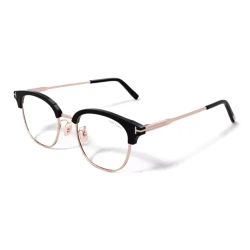 TF Нерегулярная форма Оправы для очков Унисекс Черный