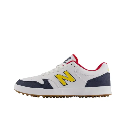 New Balance NB 480 Low Топ Обувь для гольфа Мужская Белый Синий