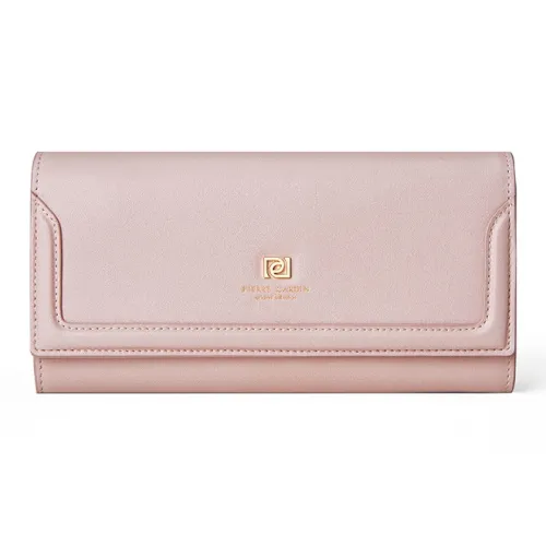 PIERRE CARDIN Кошелек из коровьей кожи женский розовый