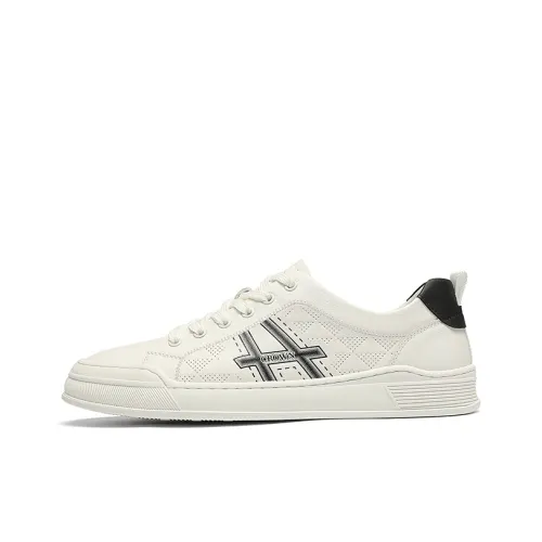 Кроссовки для скейтбординга CROWN Low Top White Men's