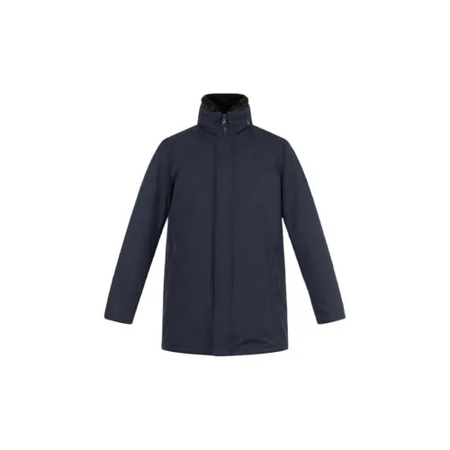 Paul Shark Yachting Пуховая куртка Мужская Темно-синяя