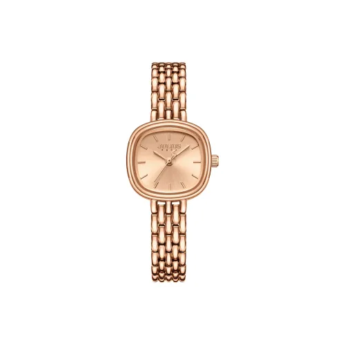 JULIUS JL Кварцевый механизм Женские часы 23мм*22мм*8мм Золотой