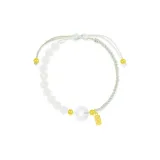 Браслет с замком мира (белый)