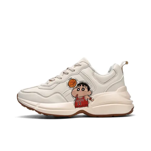 Boogie Bear Толстая подошва Низкий верх Бежевый Баскетбол SHIN Chan Унисекс