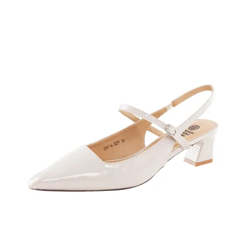 GUDIANFENGDU Грубый каблук Высокие каблуки 4,5 см Женские