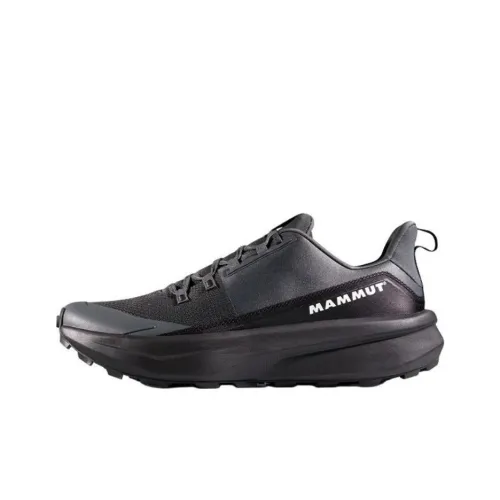 MAMMUT Aenergy Slip-resistant Abrasion-resistant Low Top Hiking Shoes Men's Gray Black MAMMUT Aenergy Противоскользящий Устойчивый к истиранию Низкий Топ Походная обувь Мужская Серый Черный