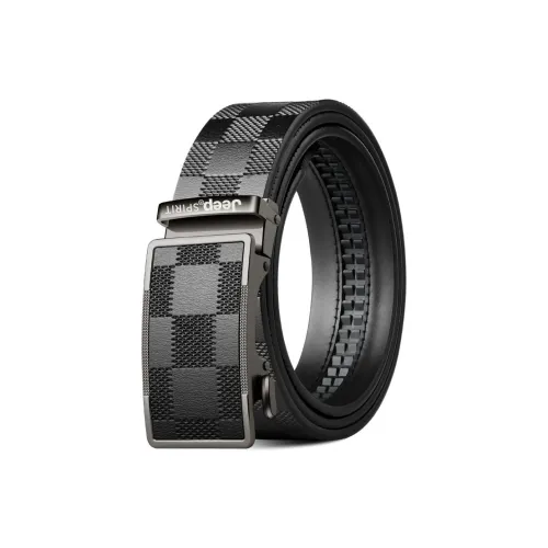 JEEP SPIRIT Ремни из коровьей кожи мужской черный кофейный 3,5 см