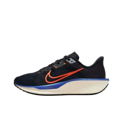 Nike Quest 6 Slip-Resistant Abrasion-Resistant Low-Top Casual Running Shoes Men's Black Найк Quest 6 Slip-Resistant Abrasion-Resistant Низкий Топ Повседневные Беговые Кроссовки Мужские Черные